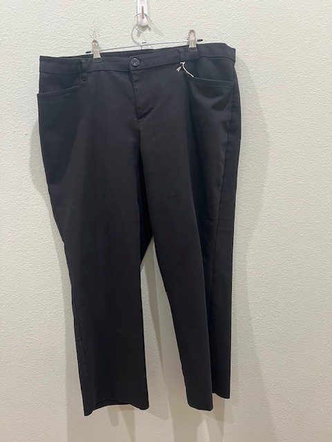 cj banks Women's Size 16W Black Trouser Pants