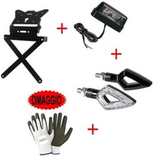 For Ducati 999 R adjustable registration set aluminum + 1 pair LED + light