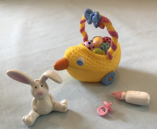 RARE VINTAGE BABY BORN MINIWORLD EASTER EGG DOLL + ACCESSORIES - ZAPF CREATION - Picture 3 of 8