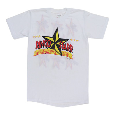Vintage 1989 Ringo Starr All Star Band Tour Shirt Size: Large