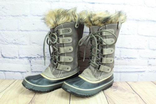 Sorel Women's Joan of Arctic Waterproof Shearling Lined Ultimate Winter Boots 5 - Picture 2 of 9