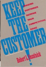 Keep the Customer service By Robert L Desatnick Paperback Very Good