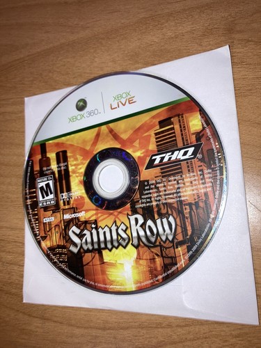 Saints Row Xbox 360 Disc Only Ships Next Day!!