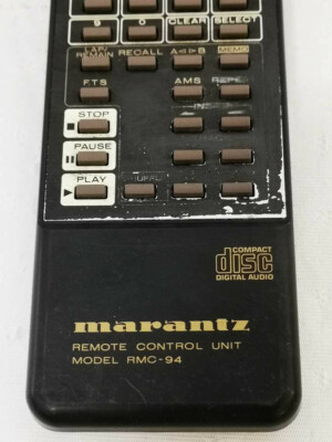 Marantz RMC-94 Genuine High End CD Player Remote For CD-94 Used | eBay