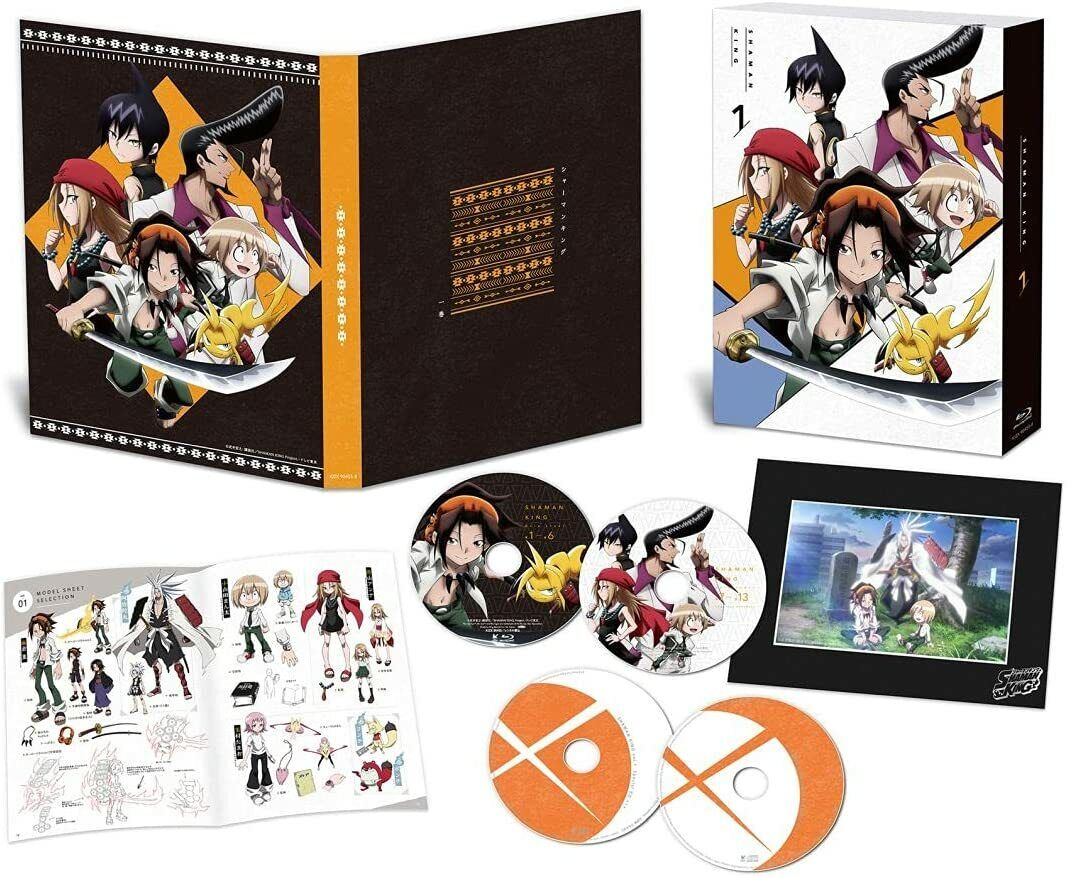 King Records BD TV Anime SHAMAN KING Blu-ray BOX 1 First Press Limited  Edition