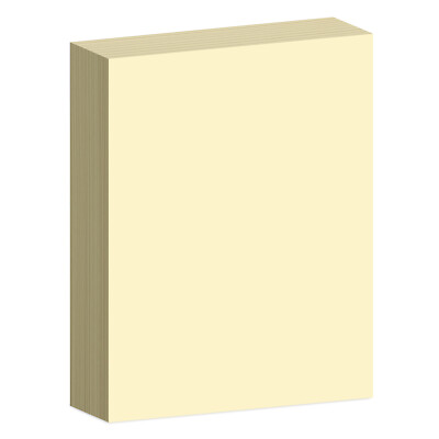Ivory Pastel Color Cardstock Paper, 67lb Vellum Bristol, 8.5 x 11, 250 Sheets