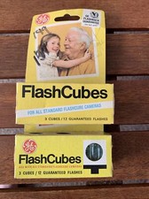 GE Flash Cubes Original Box 5 Cubes