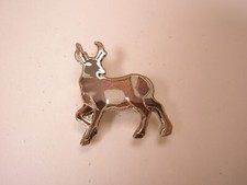 Antelope Deer Vintage Tie Tack Lapel Pin animal hunter n55