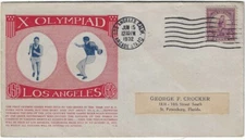 FDC   # 718-52 --  Truby  --  Olympics--  scarce