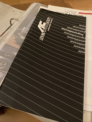 Prospekt BMW AC Schnitzer E36, S3, E30, M3, E34, S5, E32, E31, Z1 - 1992 - 36 S.