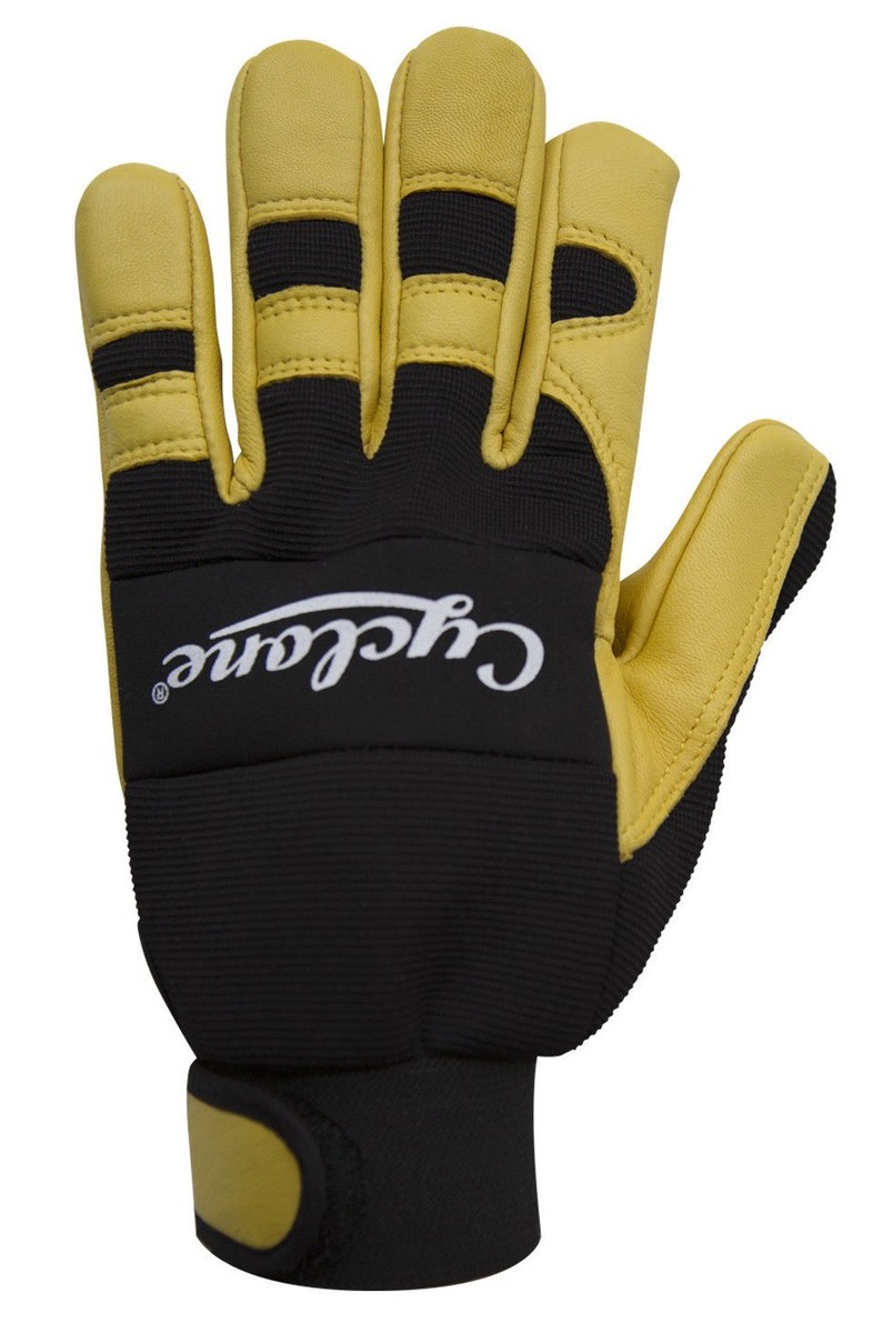 Cyclone POWER LEATHER GARDEN GLOVES 1Pair Aust Brand Size M, L