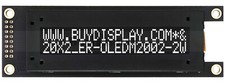 SPI Blue 20x2 Character OLED Display Module for Arduino,Raspberry Pi