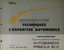Revue technique Autobianchi PRIMULA
