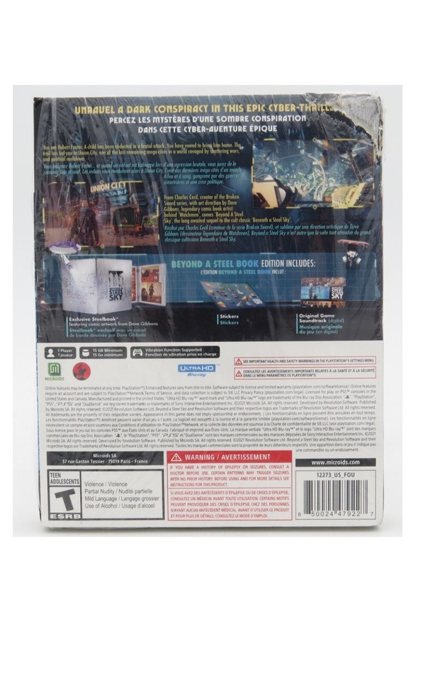 PS4 Beyond a Steel Sky - Steelbook Edition -  (72861653