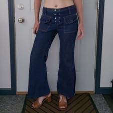70s Denim Bell Bottoms