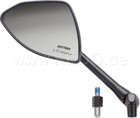 Mirror Daytona Mt-Style Lh Cnc-milled, Black, incl. Adapter M10x1.25