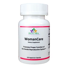 WOMANCARE 120 Capsules FEMALE Supplement, Helps Improve Mood & Sleep Quality.