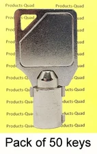 Tubular Key Blanks - pack of 50