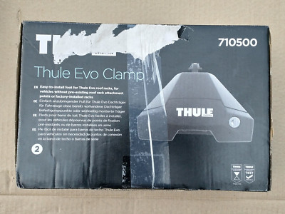 Thule 7105 Evo Clamp Foot Pack, Pack of 4