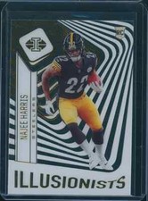 2021 Illusions Football Illusionists Najee Harris Steelers Rookie Card AA-1155
