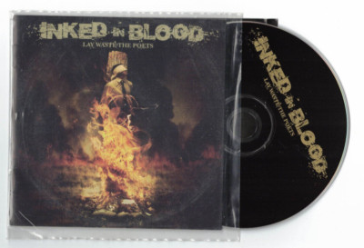 Inked In Blood - Lay Waste The Poets	(2005, Metalcore)	Facedown Rec,	Promo, CD