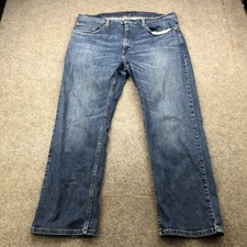 Levis 559 Jeans Mens 38x30 Relaxed Straight Leg Denim Pants Medium Wash