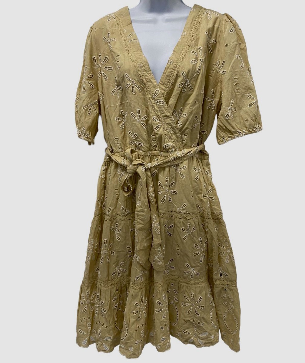 ralph lauren eyelet cotton dress Ralph Lauren Women's Eyelet Gauze Dress