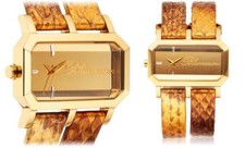 BLUMARINE OROLOGIO DONNA BM.3150L/03 PELLE DORATO LISTINO 129€ SOTTOCOSTO