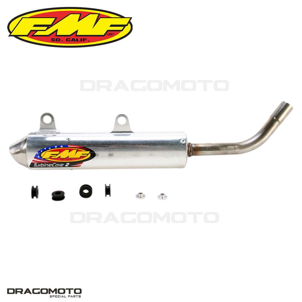 Pot échappement FMF TurbineCore 2 pour Husaberg TE 250 de 2011 à 2014 réf 025139