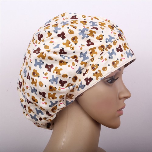 Scrub Cap Bouffant Hat Adjustable Head Cover Heart Work Accessories Wear Unisex - Picture 30 of 110
