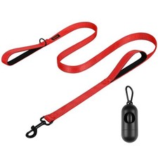 Dog Leash Heavy Duty Dog Leash Leashes for Large Breed Dogs .5FT.6FT Double H...