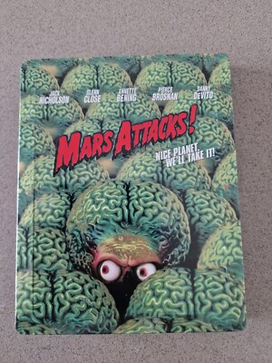 Mars Attacks! Limited Steelbook Bluray Edition Tim Burton , Mit Danny DeVito, ..