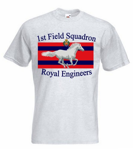 1st Field Squadron Royal Engineers T-Shirt Sapper Tshirt RE Sweatshirt - Picture 3 of 4