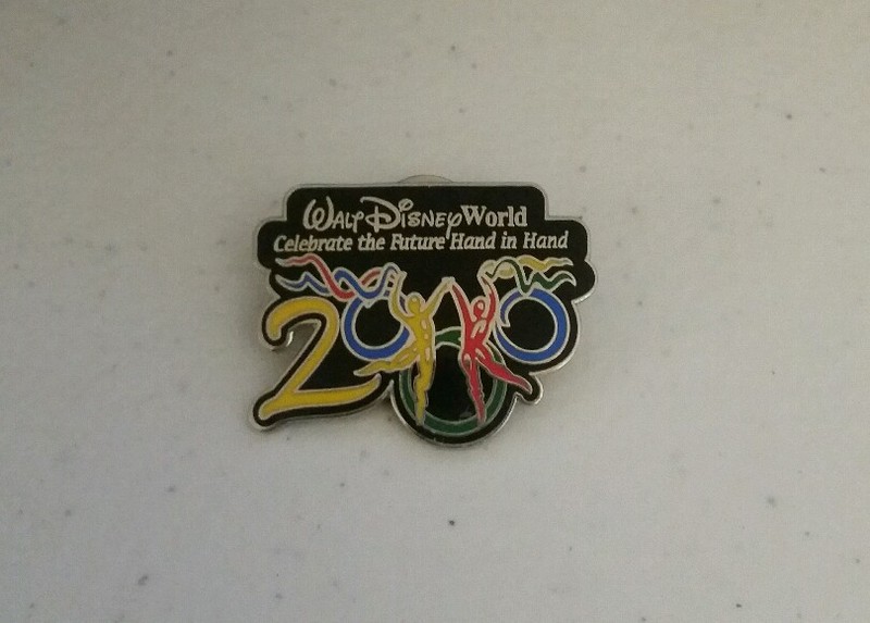Walt Disney World WDW 2000 Celebrate The Future Hand in Hand Dancers Pin
