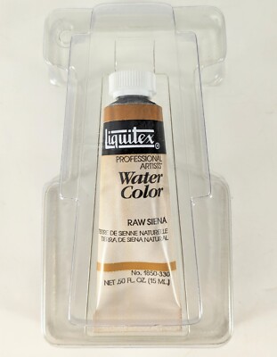 Liquitex Professional Artists' Watercolor Raw Sienna 15 ml New Old Stock