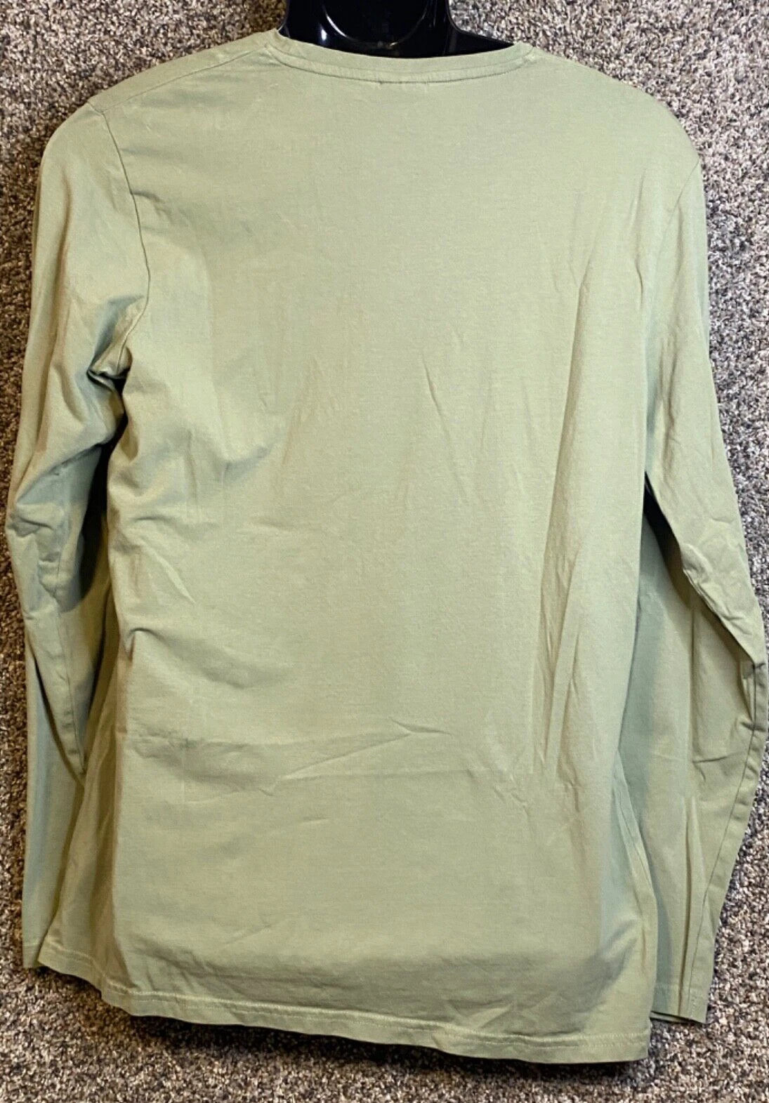 gymshark avocado long sleeve crewneck shirt