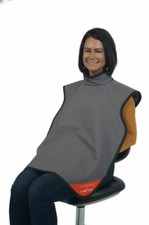 3-D Dental X-Ray (Radiation Protection) Lead Apron Adult with Collar all colors