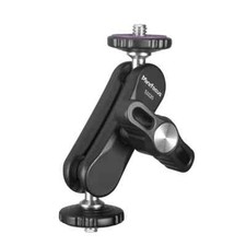 Metal Double Ball Heads Magic Arm for DSLR Camera Monitor Video Light Mic Tripod