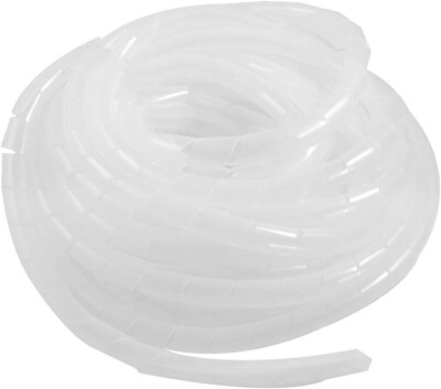 17 m PE Polyethylen Spiraldraht Wickelrohr PC Verwalten Kabel Außendurchmesser M8