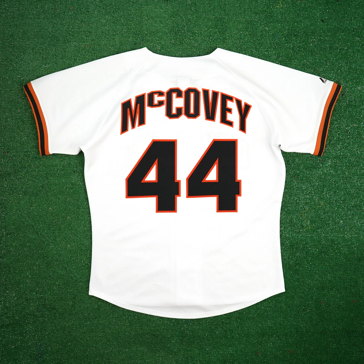 Willie McCovey San Francisco Giants Cooperstown Men Home White Throwback  Jersey