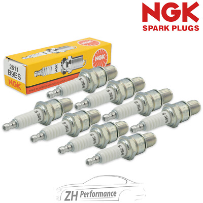 8x NGK 2611 B9ES Zündkerze für PORSCHE 911 2.7 S 3.0 S SC Fiat 850 Spider BMW