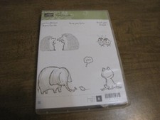 STAMPIN UP LOVE YOU LOTS RUBBER STAMP SET