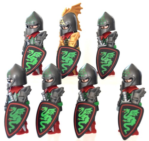 Playmobil Green Dragon Knights 7669 7670 7254 3841 3345 5742 6836 5784 Castle - Afbeelding 4 van 5