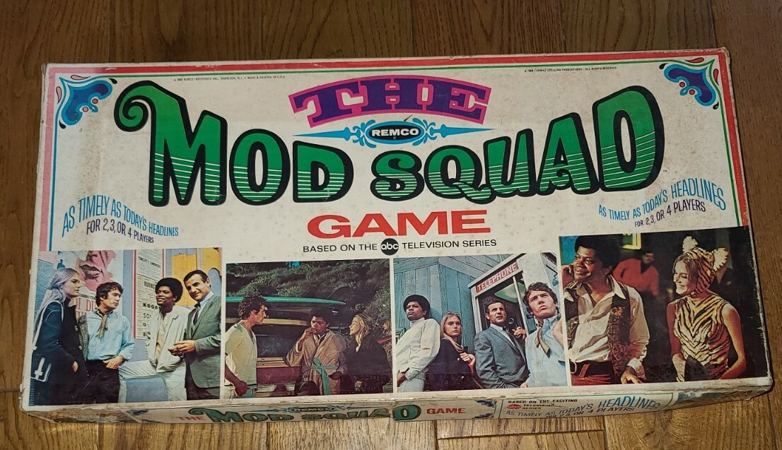 VINTAGE 1968 THE MOD SQUAD GAME BY REMCO- PlaidStallions 5 Awesome Things on eBay