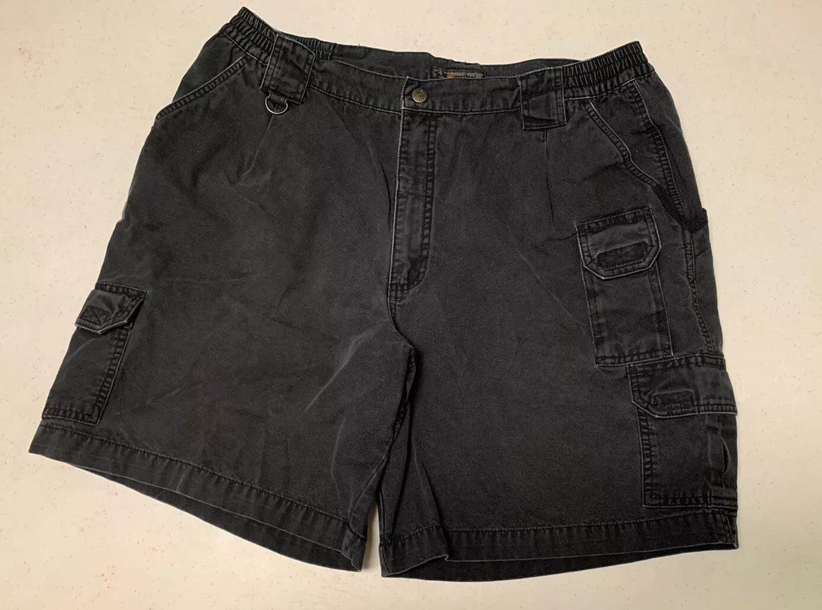 5.11 Tactical Cargo Shorts Size 38 Black 73285 Stretch Waist