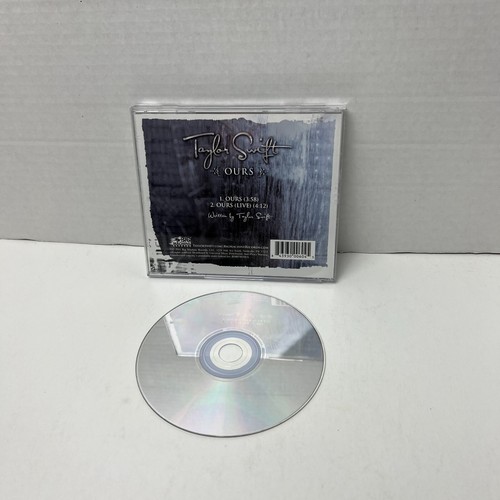 Taylor Swift Ours/Ours Live Singl CD Big Machine Records Missing Front Cover Art - Picture 11 of 11