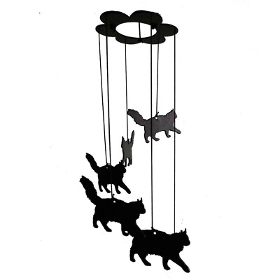 Wind Chimes Maine Coon Katze Windspiel The Profiles Range Schmiedekunst