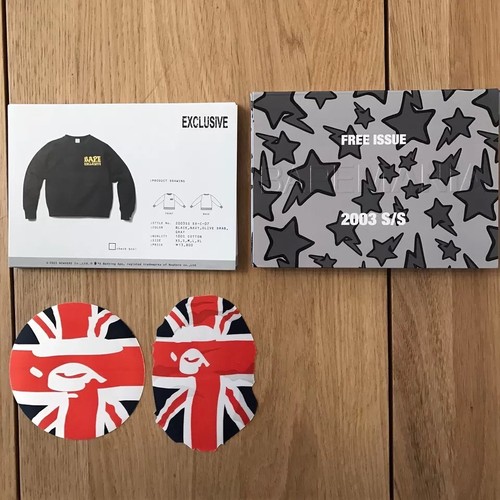A Bathing Ape BAPE Catalogue RARE 2003 Pack + Fabric stickers eBay
