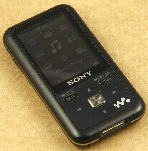 Sony NWZ-S615F 2GB Digital Media MP3 Player Black