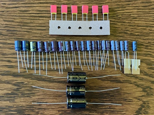 Technics SL-1600 Mk II SL-1610 Mk2 Speed Repair Kit Capacitors Turntable Recap